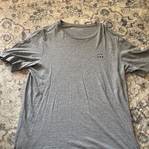 Gray Crew Neck T-Shirt Travis Matthew